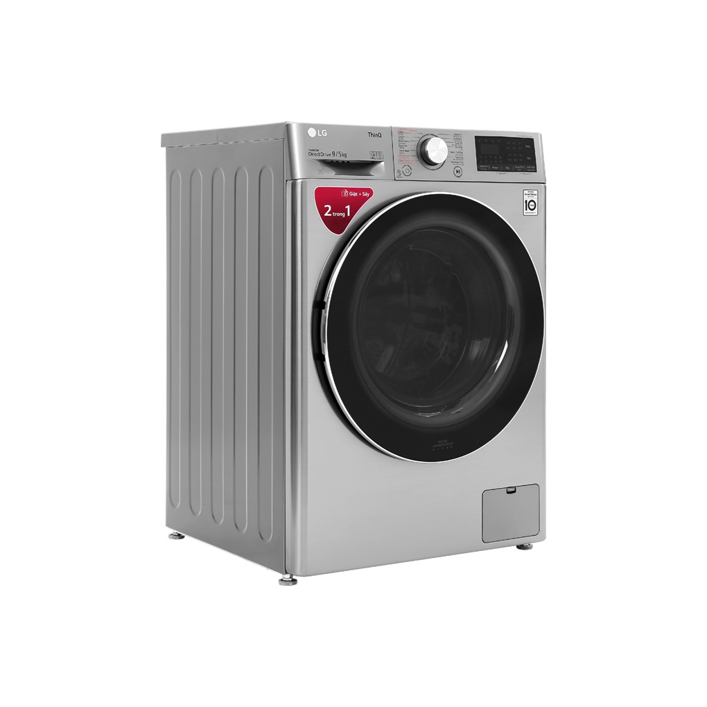 Máy giặt sấy LG Inverter 9 kg FV1409G4V - Hàng chính hãng