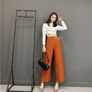 Quần ống rộng dài