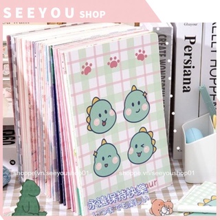 (Giá 1 quyển) Sổ Vở KHÂU Viết A5, B5 Cute dễ thương vintage 60 Trang Nhiều Hình