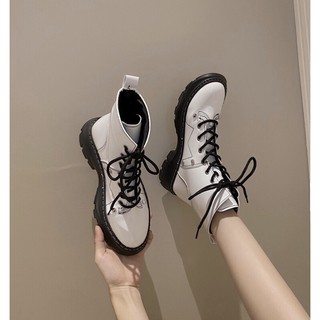 GIÀY DA CAO CỔ ULZZANG [Order+Ảnh thật]