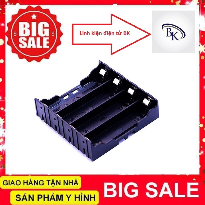 Đế Pin 18650 Đế Chân Hàn 1/2/3/4 Cell Chế Pin 2S 3S 4S