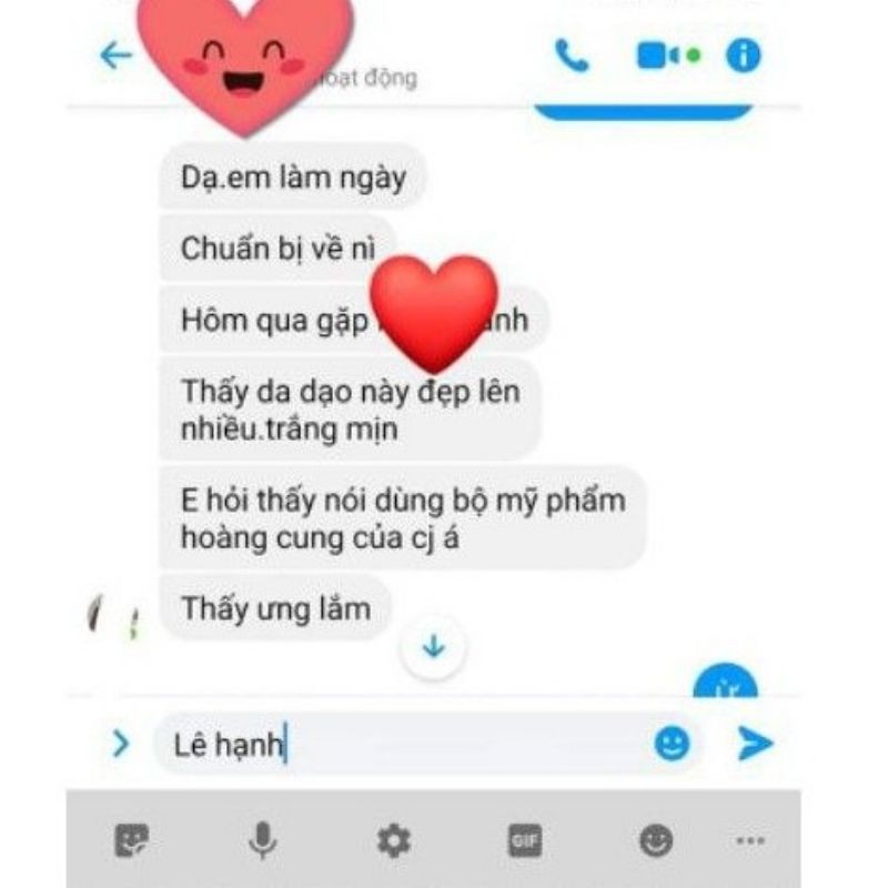 Kem Chống Nắng Hoàng Cung Hồng Chính Hãng Danxuenilan - Trang Điểm Ban Ngày