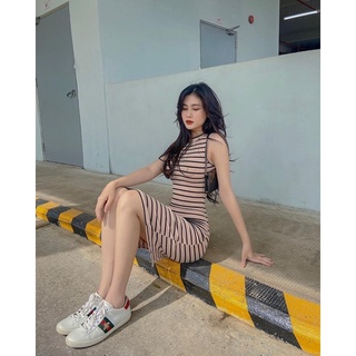 ĐẦM BA LỖ FORM ÔM BODY ❤️