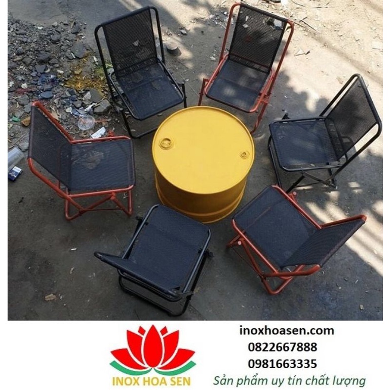 Bàn thùng phi cafe đủ màu đẹp