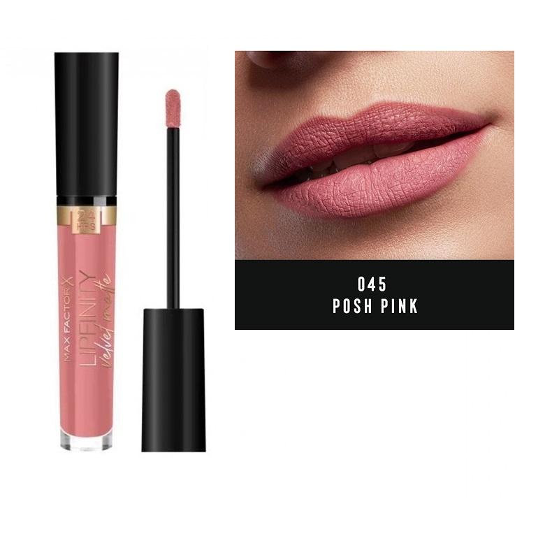 Paris France Beauty - Son Kem Mịn Lì Max Factor X Lipfinity Velvet Matte Lips Liquid 3.5ml