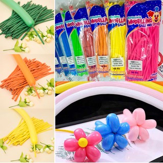 10 BÓNG DÀI TẠO HÌNH NGHỆ THUẬT Mix đủ màu