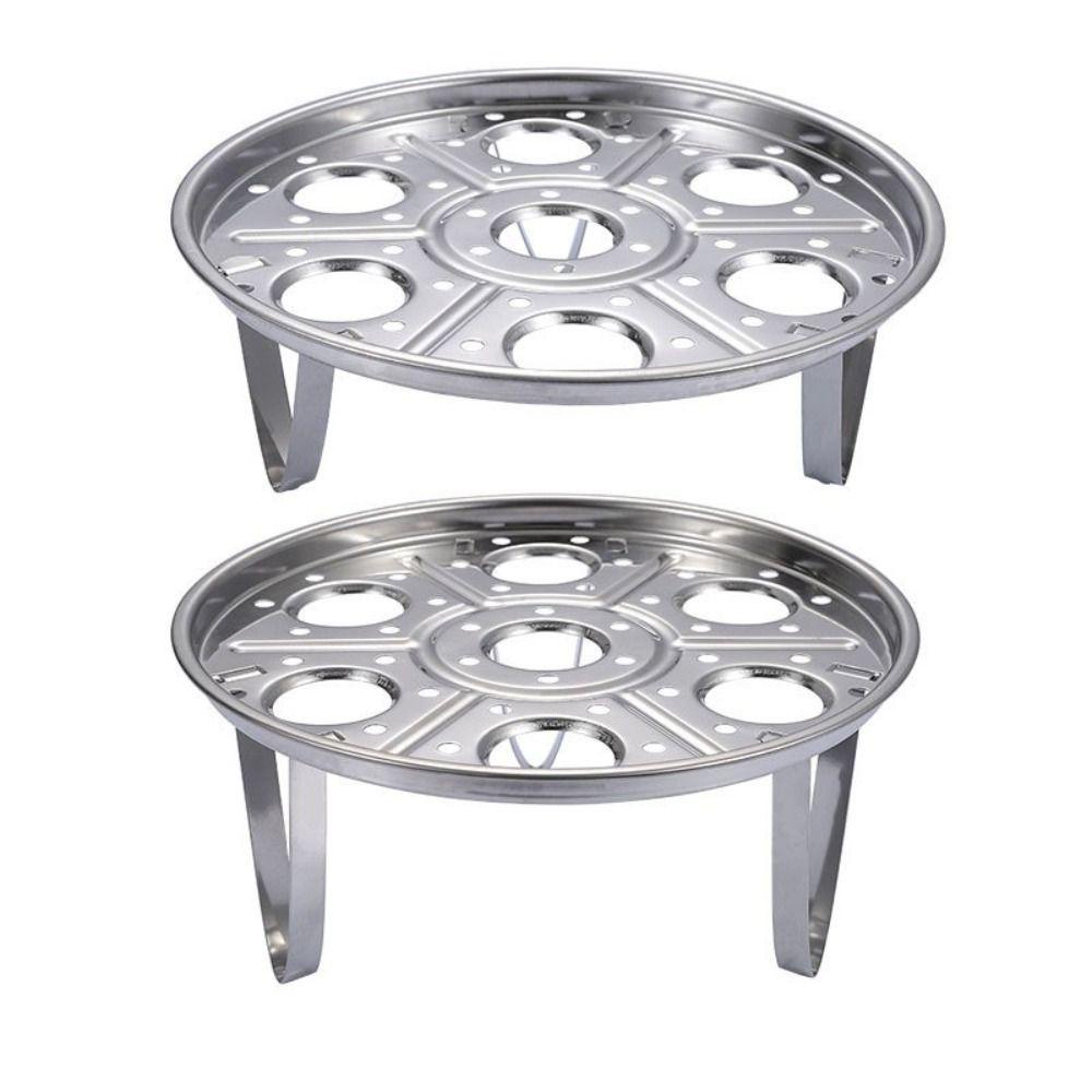 Giá Đỡ Hấp Trứng 7 Lỗ Bằng Thép Không Gỉ Tiện Dụng