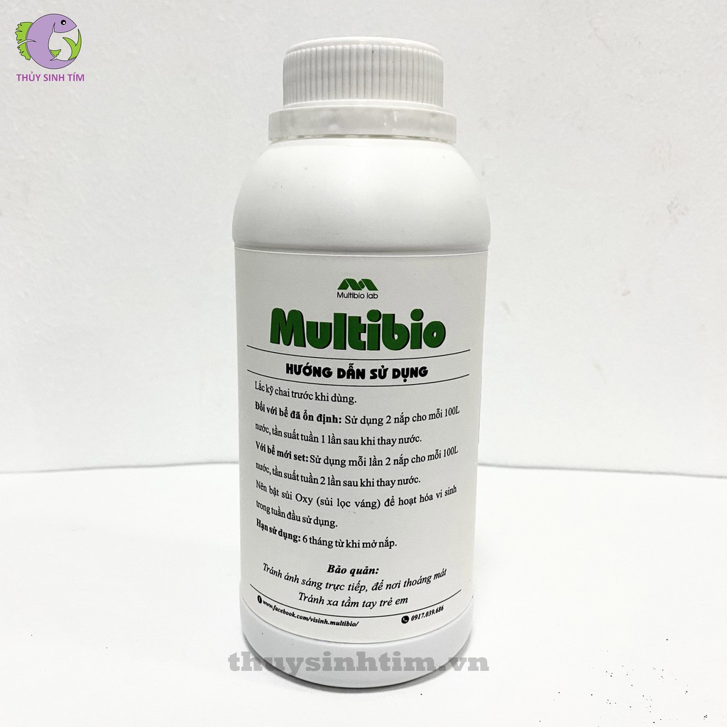 Vi Sinh MULTIBIO - Khử Mùi Hôi Tanh, Trong Nước Cực Nhanh