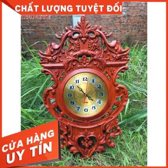 Đồng hồ Hoa Lan Tây [Hàng Loại 1 - Gỗ Hương Đỏ] cao cấp, sang trọng