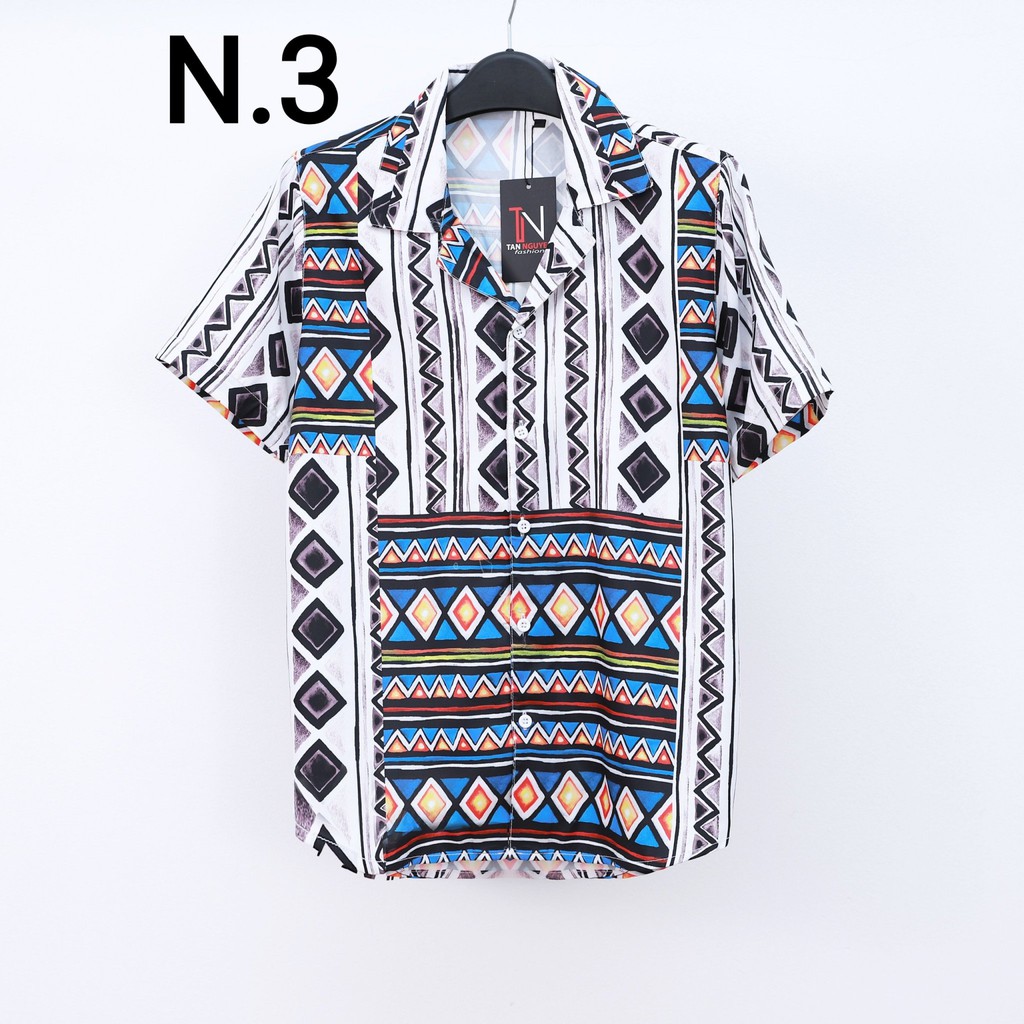 Áo Sơ Mi Nam ⚡FREESHIP⚡Aó Sơ Mi,Sơ mi Nam Tay Ngắn Lụa Họa Tiết  Chống Nhăn, Xù Mền Mại Mịn Màng Bao Giặc Máy | BigBuy360 - bigbuy360.vn