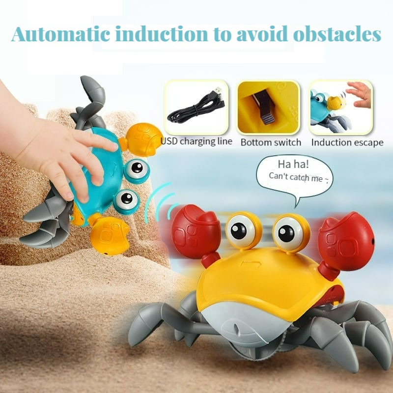 Đồ Chơi Chú Cua Biết Đi Dễ Thương Cho Bé