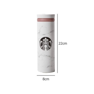 Bình giữ nhiệt trắng đá cẩm thạch JNO 500ml