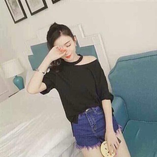 ÁO LỆCH VAI DÂY CỔ_BY2186