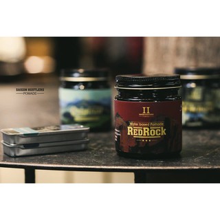 Sáp vuốt tóc red rock giữ nếp cao, pomade vuốt tóc nam red rock heavy hold matte shine