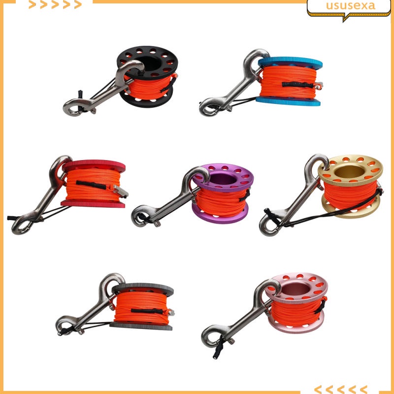 Cuộn dây lặn dài 15m có kẹp an toàn nhiều màu | BigBuy360 - bigbuy360.vn