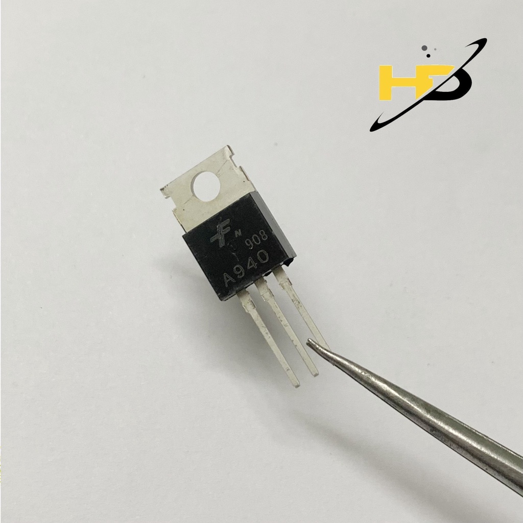 [3 CON] Transistor A940 TO-220 PNP 1.5A 150V (2SA940 940)