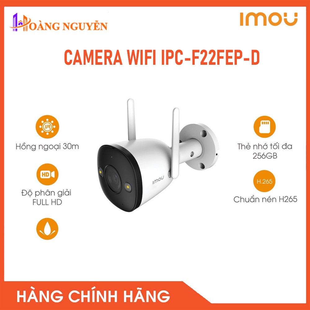 [HÀNG CHÍNH HÃNG] Camera Wifi IPC-F22FEP-D 2MP