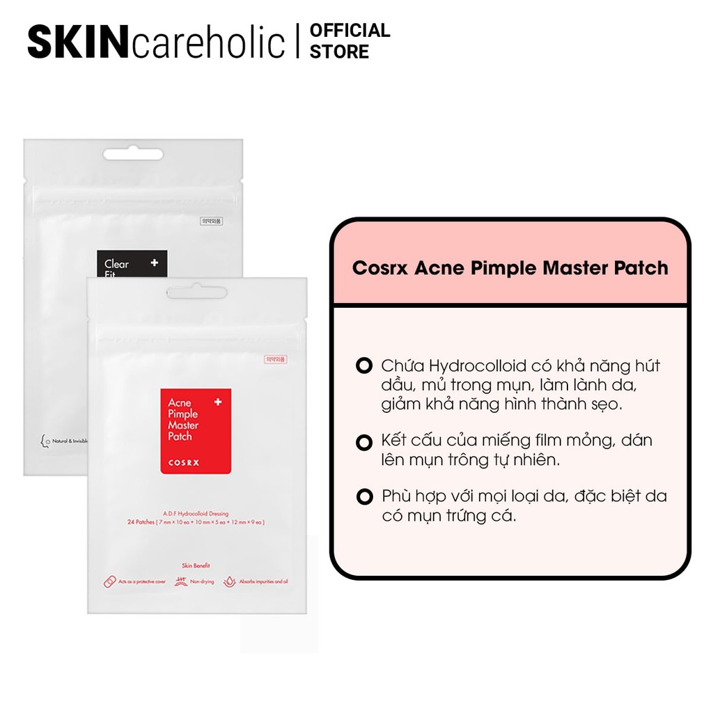 Miếng Dán Mụn Cosrx Acne Pimple Master Patch (mẫu mới)