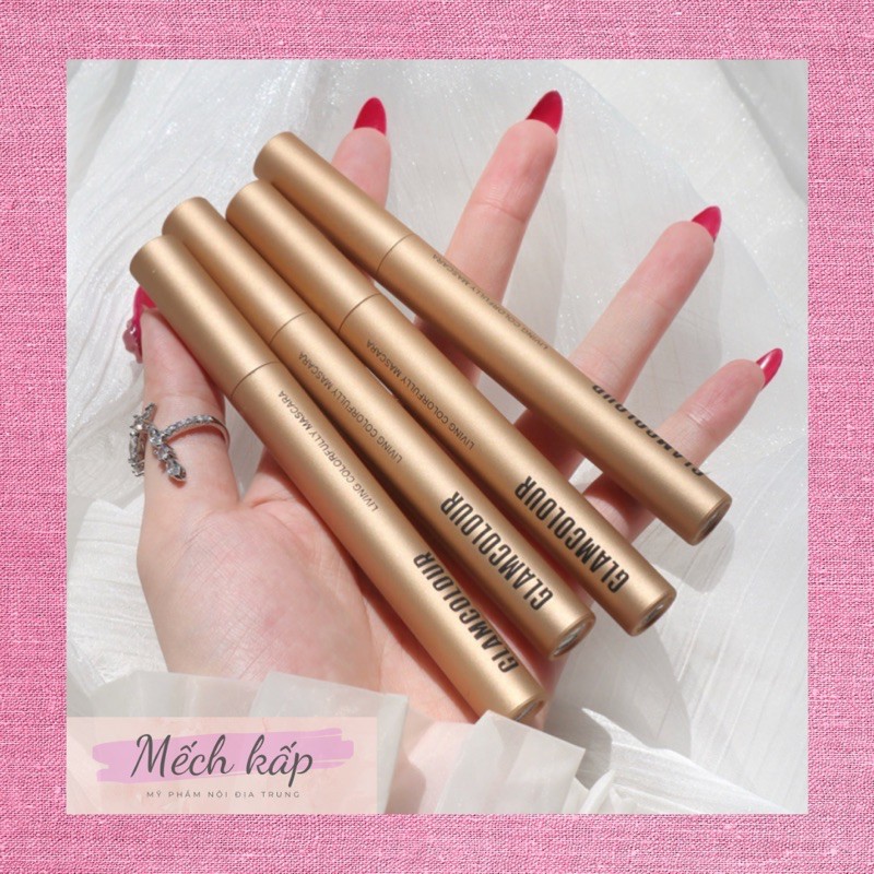 [GLAMCOLOUR] mascara chuốt mi đầu cọ 3d chống thấm nước | BigBuy360 - bigbuy360.vn