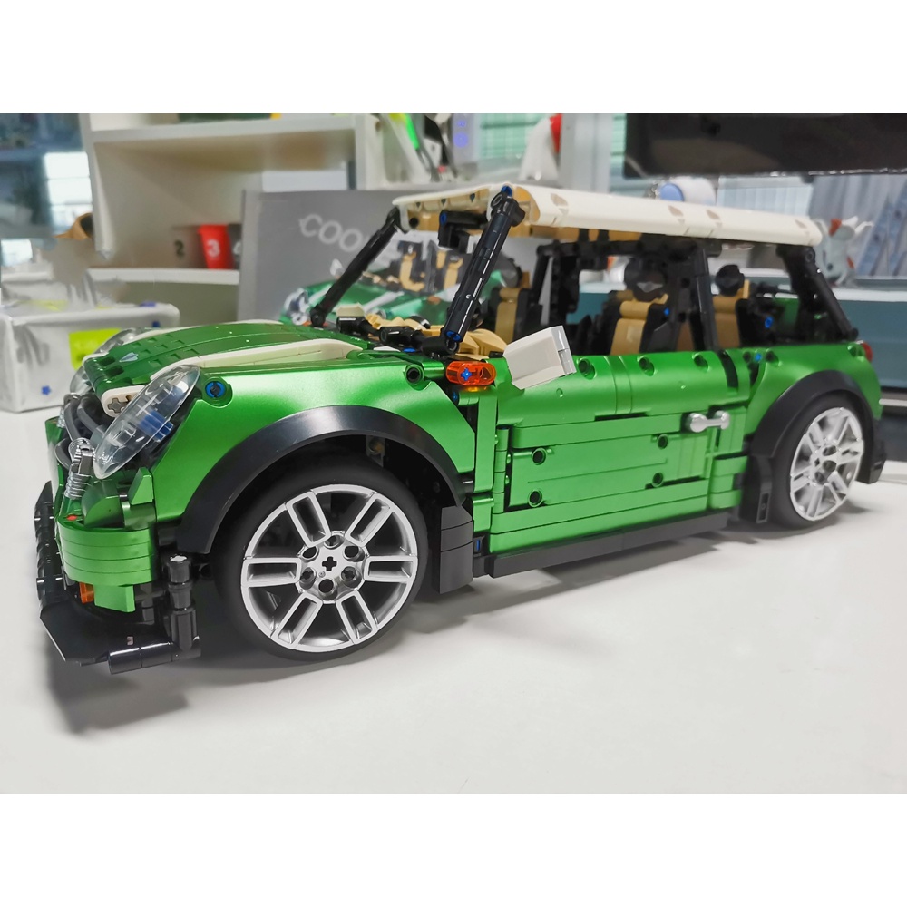 Đồ chơi Lắp ráp Mô hình Siêu xe Mini Cooper T5025 2292pcs Car Compatible MOC Cooper 10242 21002 1:10
