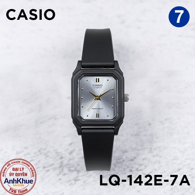 Đồng hồ nữ dây nhựa Casio Standard chính hãng Anh Khuê LQ-142 Series