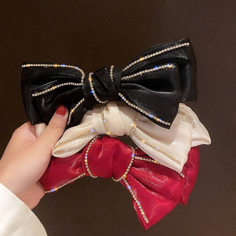 Kẹp Tóc Hình Nơ Thời Trang Cho Nữ