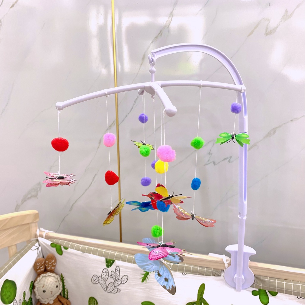 (Mã ưu đãi) Mẫu treo nôi bướm chuyển động