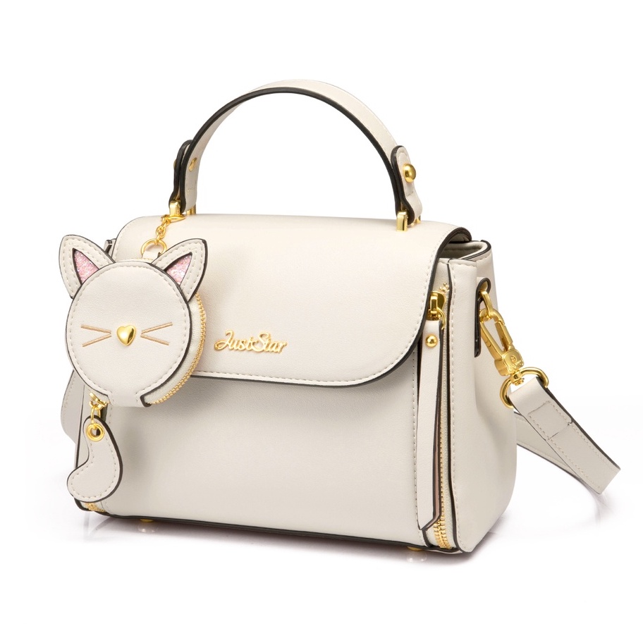 Túi xách nữ dễ thương Just Star charm ví mèo ViAnh Store 172902 172145
