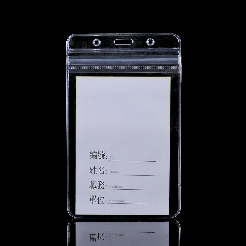 Set 10 Kẹp Giữ Thẻ Trong Suốt Tiện Dụng Giá Đỡ