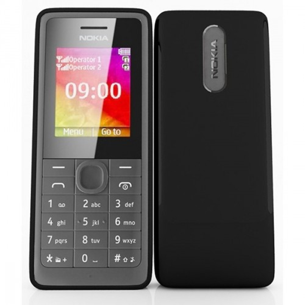 Điện thoại Nokia giá rẻ - Nokia 107 2SIM - Bao gồm PIN và SẠC - Hàng công ty