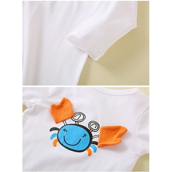 Jumpsuit sát nách chất Cotton cho bé