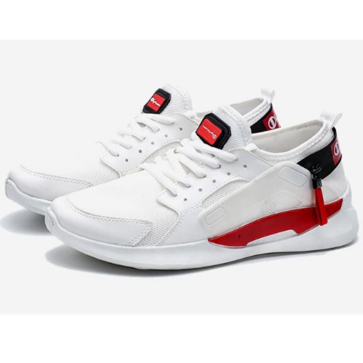 Giày Thể Thao Nam Trắng💥FLASH SALE🔥 Sneaker Nam Hàn Quốc độn đế, Tăng chiều cao 3-5cm phiên bản Cao Cấp, Siêu rẻ | BigBuy360 - bigbuy360.vn