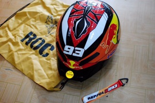 Tem Repsol 93 dán Mũ Fullface