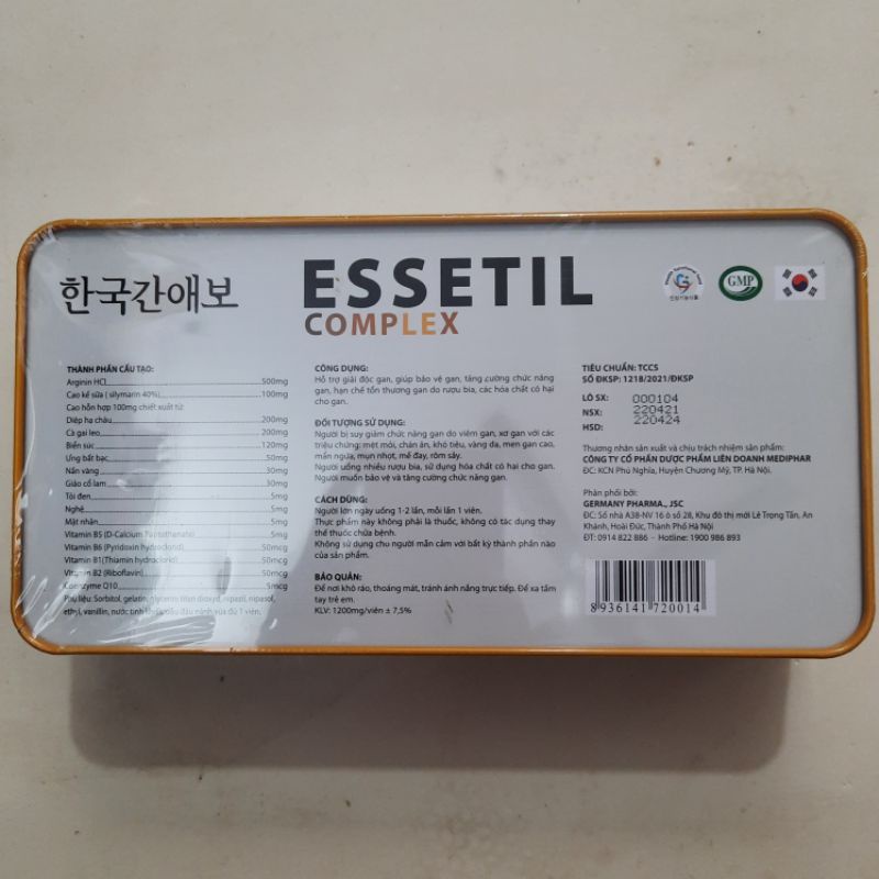 Bổ gan ARGININ B-400 EXTRA giúp bổ gan, tăng cường chức năng gan cho người uống nhiều rượu bia, xơ gan, gan nhiễm mỡ