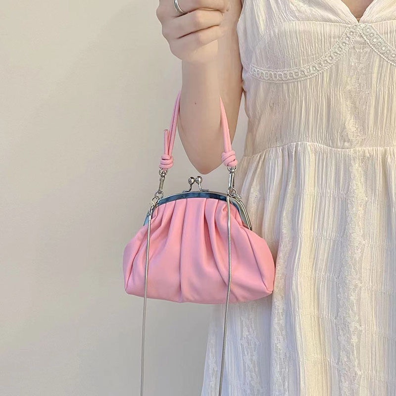 Túi Xách Đeo Chéo Dây Xích Thời Trang Mùa Hè 2022 Dễ Thương Dành Cho Nữ