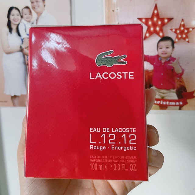 Nước hoa Lacoste đỏ chính hãng
