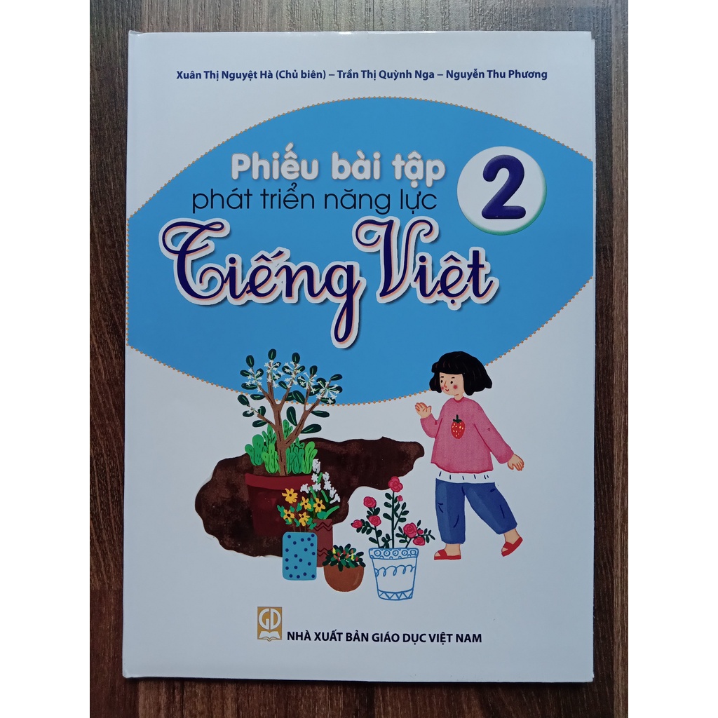 Sách - Phiếu bài tập phát triển năng lực Tiếng việt lớp 2