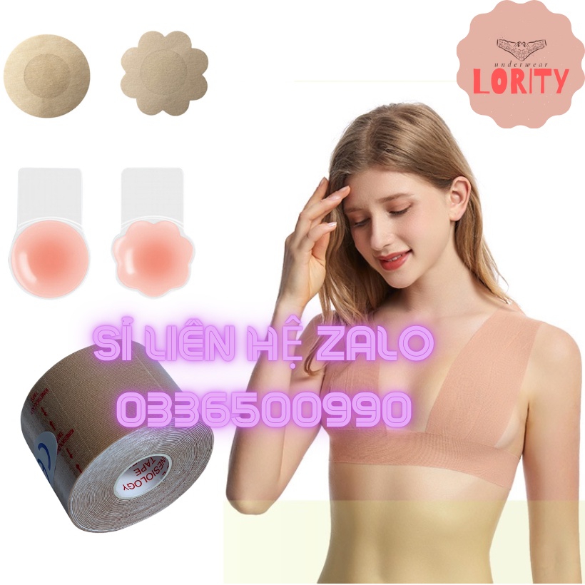Băng dán ngực, băng dán nâng ngực, miếng dán ngực, miếng dán định hình ngực Lority