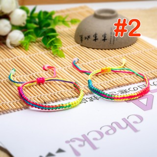 ☘️Vòng tay HANDMADE dây đan chỉ đỏ may mắn kiểu trơn ☘️