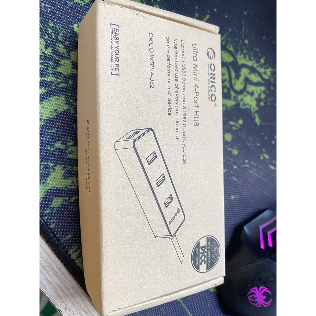 Bộ chia 1 cổng USB 3.0 và 3 cổng USB 2.0 W5PH4-U32