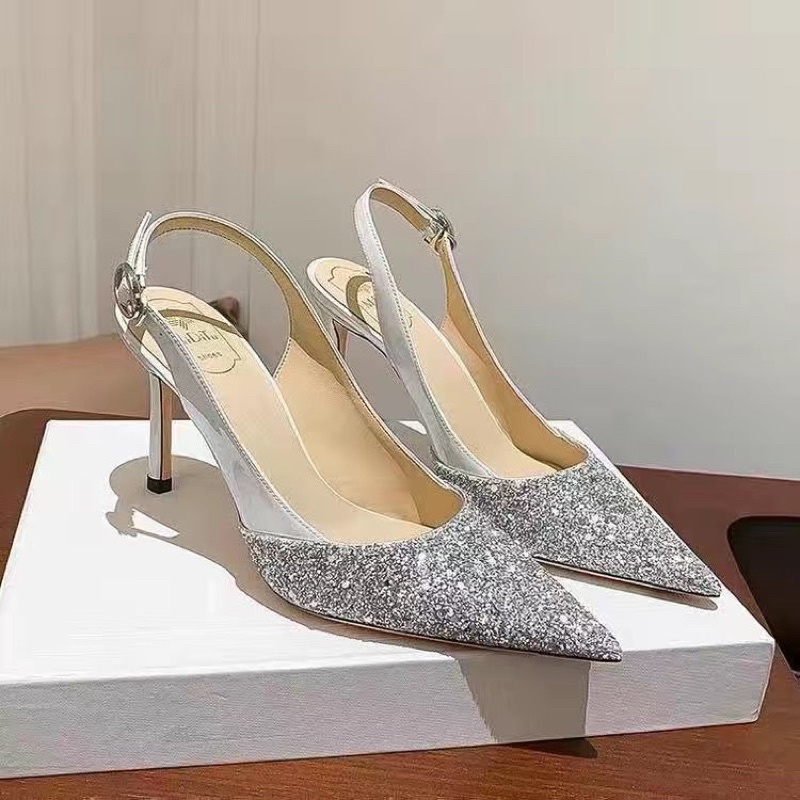 Giày cao gót bling