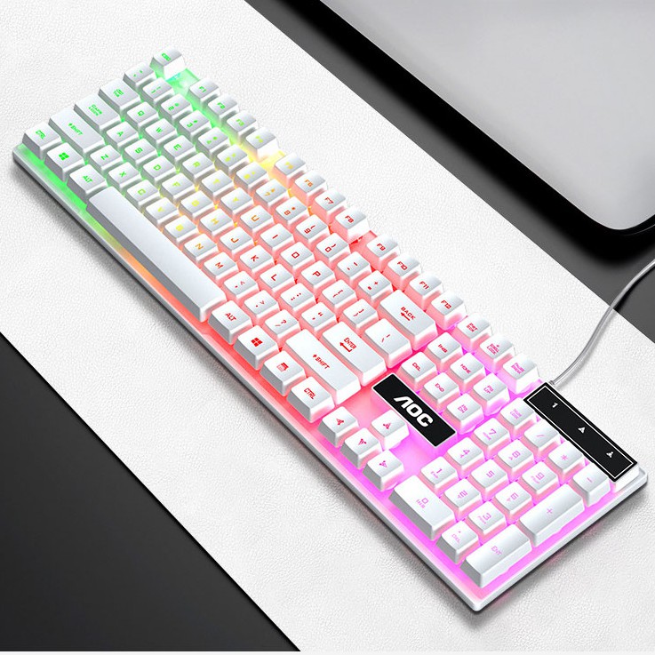 Bàn Phím Cơ Gaming Tích Hợp Đèn Led Phát Sáng kb121 cao cấp