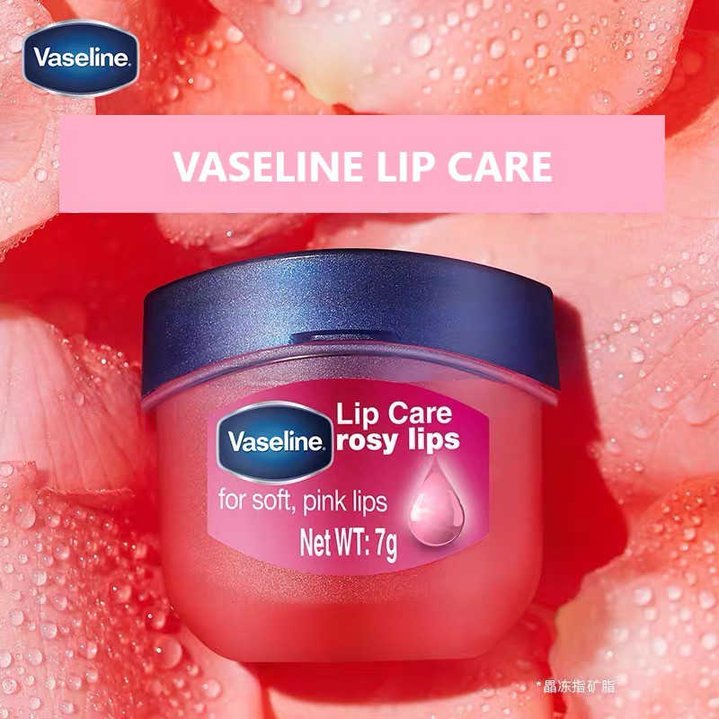 Sáp Dưỡng Môi Vaseline Lip Care dưỡng môi hồng xinh, mềm mịn, ngọt ngào KOREA 7g/ Hũ