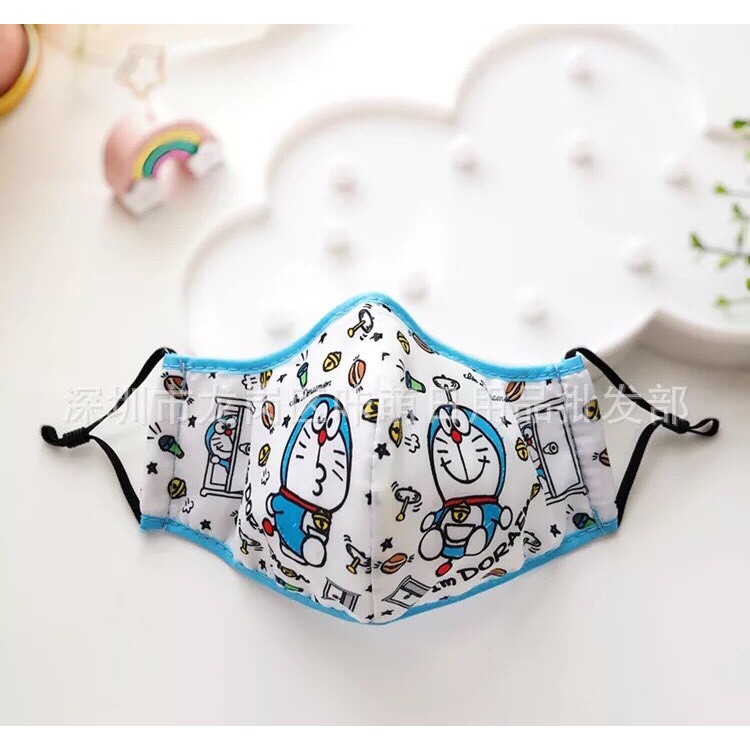 Khẩu trang 3 lớp chống bụi hình Kitty , Doẻmon ... | BigBuy360 - bigbuy360.vn