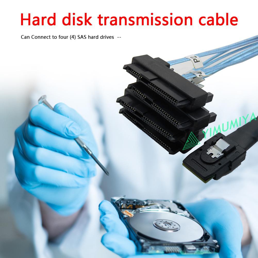 Dây Cáp Chuyển Đổi Sata Mini Sas 36 Pin Sff-8087 Sang 4 Sas 29 Pin Sff-8482 15p Sata | BigBuy360 - bigbuy360.vn