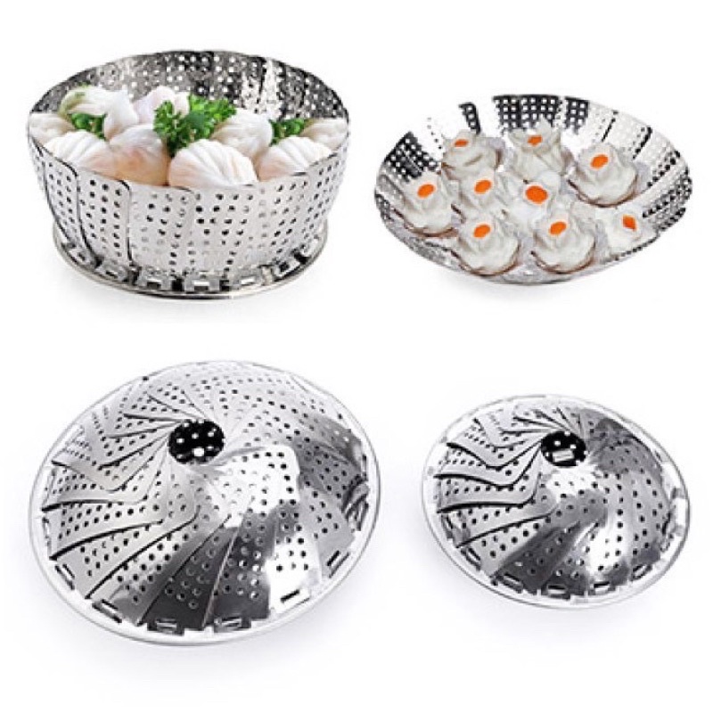 Vĩ hấp xoè thức ăn inox