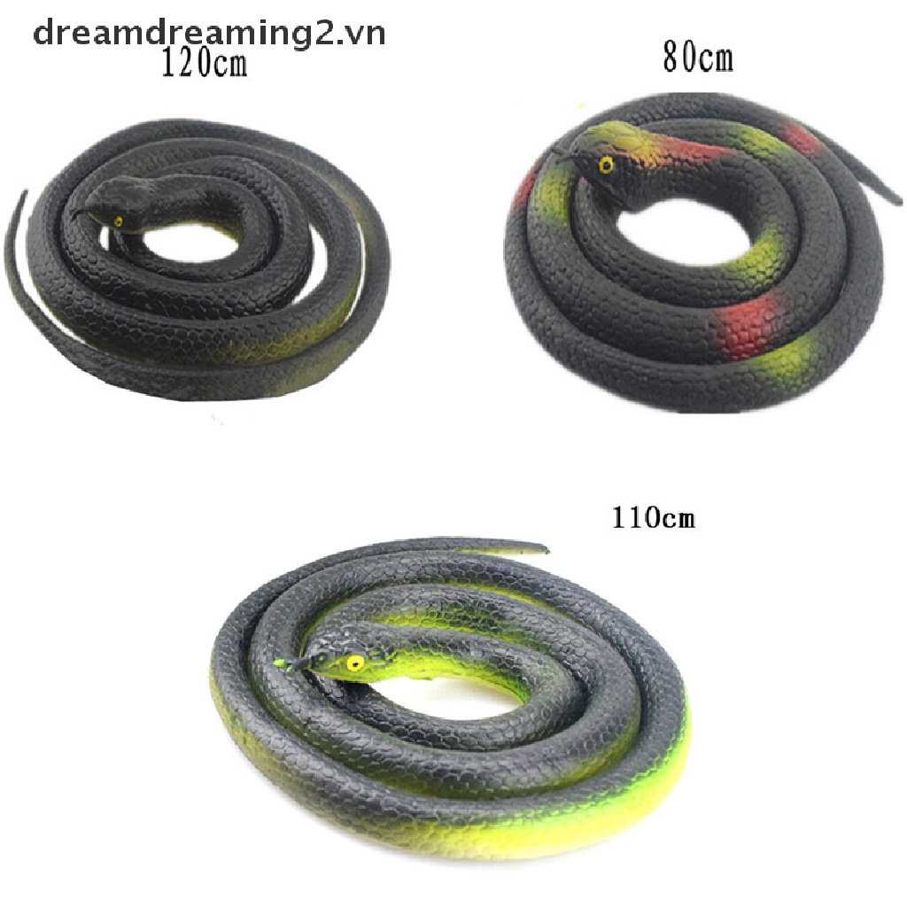 Rắn Giả Bằng Cao Su 1 2Vn Trang Trí Tiệc Halloween