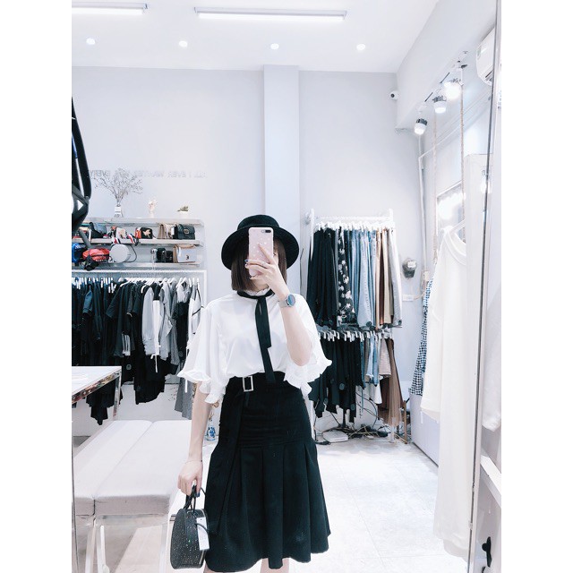 Chân váy xếp ly tag sắt - Q481 : 300 ( đen, nâu) | BigBuy360 - bigbuy360.vn