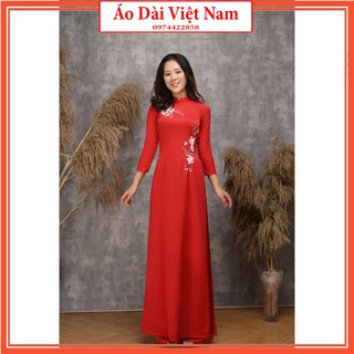 ✈🌸FREESHIP🌸✈ ÁO DÀI THÊU THỦ CÔNG / ÁO DÀI TÂY THI _ MÃ TT13 ( ẢNH VIDEO THỰC TẾ TỰ QUAY )