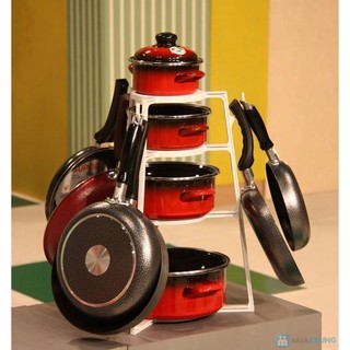 Giá treo xoong, nồi, chảo tiện dụng